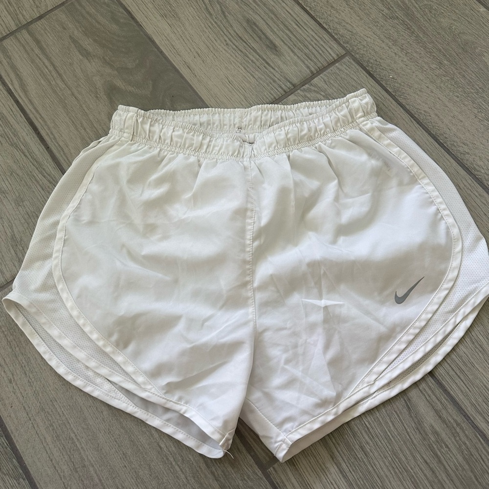 White Nike short